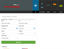 Tablet Screenshot of moroccoairlines.com